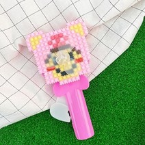 기타 바보사랑[오렌지e몰]끼우기블럭 동물친구들 손선풍기-돼지