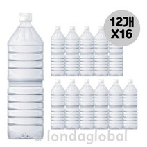 지리산물하나 ECO 가정용 대용량 생수 2L 12개 16묶음
