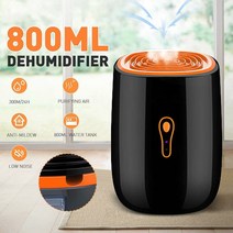 가정용 제습기 가전 제습기 800ML 25W 저소음 휴대용 건조기 곰팡이 방지 정제 청소 장치 공기 촉촉한, 02 220V