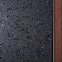 암막 창문 시트지 불투명 유리 필름 사생활 보호 썬팅지 꽃 무늬 정전 창 정전기 집착 창 방 어둡게하는 데칼 차광 열 제어, 30x200cm, 30x200 cm