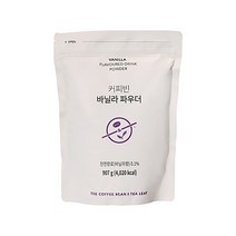 커피빈 바닐라파우더 파우치 907g, 1개