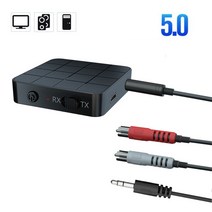 블루투스 5.0 오디오 수신기 송신기 3.5mm aux 잭 rca usb 동글 스테레오 무선 어댑터 tv