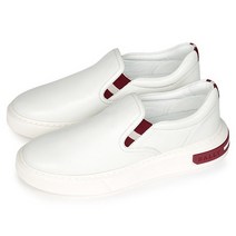 발리 여성 가죽 슬립온 스니커즈 MYA 07 WHITE