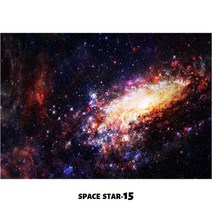 우주 은하 행성 디자인 미니 카페트 러그 원룸 투룸 자취방 매트 친구 선물