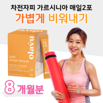 하루 2포 차전자피 가르시니아 차전자피 식이섬유 콜레스테롤 개선 도움 체지방 감소 도움 식 약 처 인정 건강식품 30대 결혼 준비 예신 예랑 다이어트 신혼여행 몸매 관리, 8 개월치, 5500mg x 60포 (하루2포)
