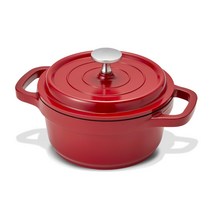 경량주물 IH 냄비 RED, 1개, 16cm