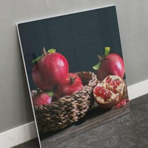바보사랑 폼아크릴액자56CmX56Cm 풍수의빨간석류.꾸밈(무료배송)