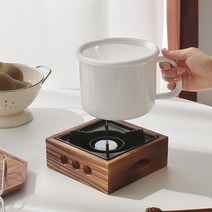 하이비비 인스타감성 주방용품 1인워머 개인우드화로 유튜브 촬영소품으로도 좋은 고체연료 개인화로, 미니화로