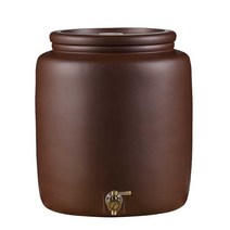 물탱크 보냉 도자기 디스펜서 물독 생수 밸브 차 업소, 펌핑형10L