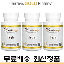 캘리포니아골드 베타글루칸 오가닉 영지버섯 90정 트리테르펜 가노더마산 Reishi 3개
