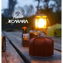 헬로카라라 캠핑 이소가스 워머, 레드브라운