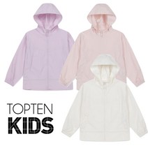 [특가세일] 탑텐키즈 한여름 에어컨바람 막아주는 밸런스 아동 여아 프릴 한겹 홑겹 바람막이 자켓 점퍼