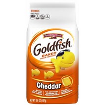 Pepperidge Farm 페퍼리지팜 골드피시 체다 크래커 187g 6개입, 1개