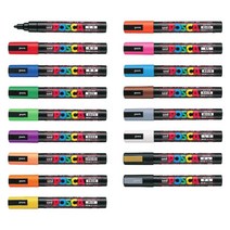 유니 포스카 PC-5M POSCA 수성 마카 POP, PC-5M(오렌지)