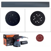 전동샌딩기 초경량 샌딩기 파워기 무연 전기 원형 천장 사포, 표준업글셋(샌더1대+사포6매+샌딩접시1개+쿠션1개)