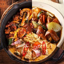 산아몰 세트상품 간편조리 끝! 순살찜닭3종세트 (안동식/전라도식/매콤로제), 순살찜닭3종세트(총1500g)