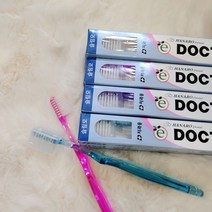 국산 치과전용칫솔 하나로덴탈 닥터케어칫솔 미세모 일반모 교정용 선물 답례품 12개, 이중슬림모(415)