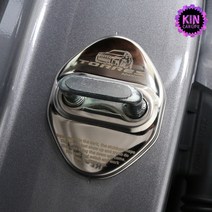 [JR SHOP] 쌍용 토레스 튜닝 차량용품 크롬 도어스트라이커 드레스업 몰딩 악세사리 커버, 타입01_블랙(1P)