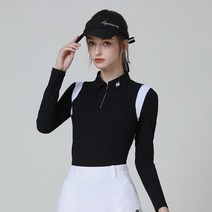 골프 겨울 가을 블랙 롱슬리브티 속건 스판 여성의류 미니 스커트 복장