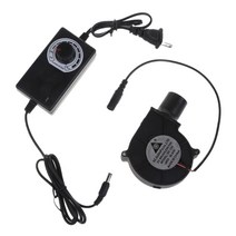 US 플러그 바베큐 공기 송풍기 휴대용 팬 핸드 헬드 12V