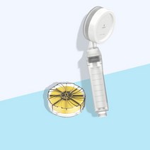 [응다팔아6279] 필터샤워기 목욕샤워기 수질개선 수압상승 비타클린필터 중금속필터, ★★옵션확인必 이온폴리스 샤워기 비타민C 헤드필터 레몬, ★★단일상품
