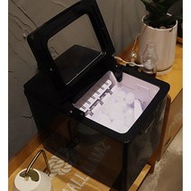 미니 제빙기 얼음아이스메이커 다용도 캠핑 야외 휴대용 급속얼음제조 낚시터사무실탕비실 저소음, 제빙기+가방