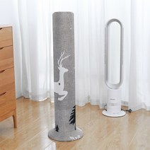 스탠드 타워형 선풍기 커버(23x90cm) (사슴) 가정용 업소용 추천 CUS01773QZ, 제목색상또는랜덤