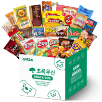초록우산x스낵24 기부 스낵 박스, 1세트, 과자 27p