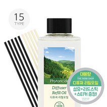THS 더허브샵 디퓨져 리필오일 500ml 15종택1, 다우니코튼 02770