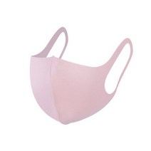 마스크 입 보호 먼지 통기성 재사용 가능 야외 스포츠 하프 페이스 이어루프 꽃가루 4 가지 색상, 분홍색
