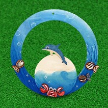 여름리스(바다) 5인용 만들기세트 집콕 놀이 재료 유치원 용품 미술 방과후 수업