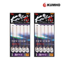 금호조침 GK-404 케브라 다나고 묶음바늘 민물 붕어낚시바늘 붕어바늘, 5호