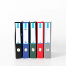 신화오피스 A4 - 7cm LA바인더 아치바인더 세로형 1개, 회색