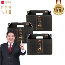 이경제 더힘찬 녹용 블랙 2022년 최신상 66ml, 30포, 3박스