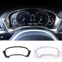 BMW X3 X4 계기판 카본 크롬 몰딩 테두리 G01 G02 신형 파츠[00467], 1.수전사카본