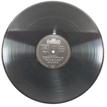 (중고LP 물세척 알판 자켓 없음) 베토벤 교향곡 제9번 합창/ 지휘 GEORGE RANDOLPH WARRE/ 음반 상태 A