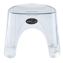 스툴 투명 체어 플라스틱 카페 고스트 인테리어 야외 식탁 낮은 의자, 그레이