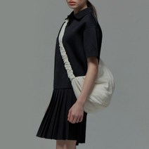 데일리 셔링백 라지 크림