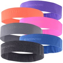 지원군몰 멀티 헤드밴드 등산 골프 요가 자전거 스포츠 남성 여성 이마 머리 땀방지 헤어밴드, 곤색