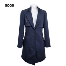 수스 기본로고 데일리 트렌치 자켓 55