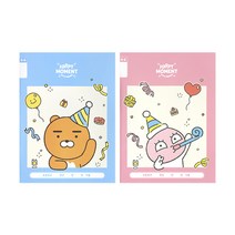 카카오프렌즈 해피모먼트 3-6 무제 노트, 라이언