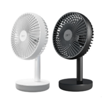 코드나인 USB충전 C타입 데스크탑 미니 선풍기 2개, 화이트+화이트, FAN190-ST