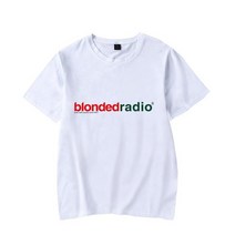 클래식라디오 레트로라디오 오션 프랭크 클래식 로고 티 이탈리아 블론드 라디오 머치 크루넥 반팔 2017, 17 white_05 L