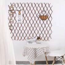 차폐휀스 담장공사 단독 주택 카페 담장 펜스 정원 마당 확장 나무 벽 울타리 패널 식물 등반 격자 지원 장식 울타리 집 장식 t1p, 01 Multicolor