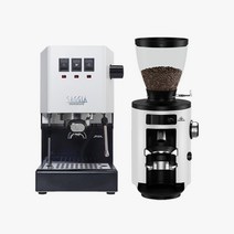 가찌아 클래식 Pro+말코닉 홈 X54 홈카페 세트, 화이트/화이트