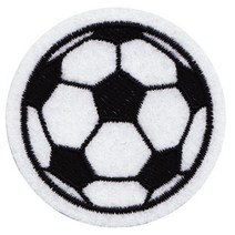 와펜 A196 - 축구공 키즈 마크 패치