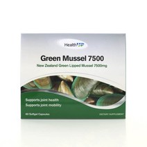 HealthUp 헬스업 머슬 7500mg 초록잎홍합 60캡슐, 60캡슐 3개