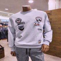 지프 와펜 프린트 맨투맨(JM1TSU866)