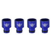 연료 흡입 펌프 VR - 4pcs 레이싱 PQY 연료 인젝터 탑 (모자 어댑터 용) RDX B18 D16Z VR-FIA01, 02 파란