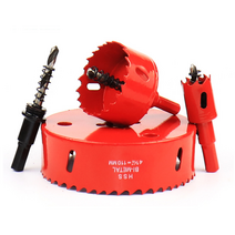 하이스 바이메탈 홀쏘 아바포함 15mm부터 전사이즈 목공 목재 철판 타공 홀커터 홀컷터 홀가공 구멍뚫기, HSS바이메탈125mm, 1개